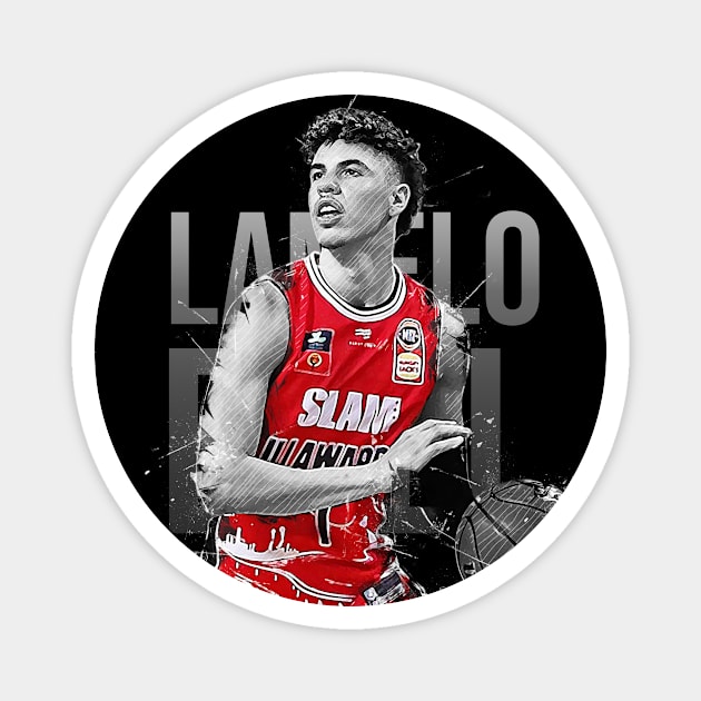 LaMelo Ball Magnet by Creativedy Stuff